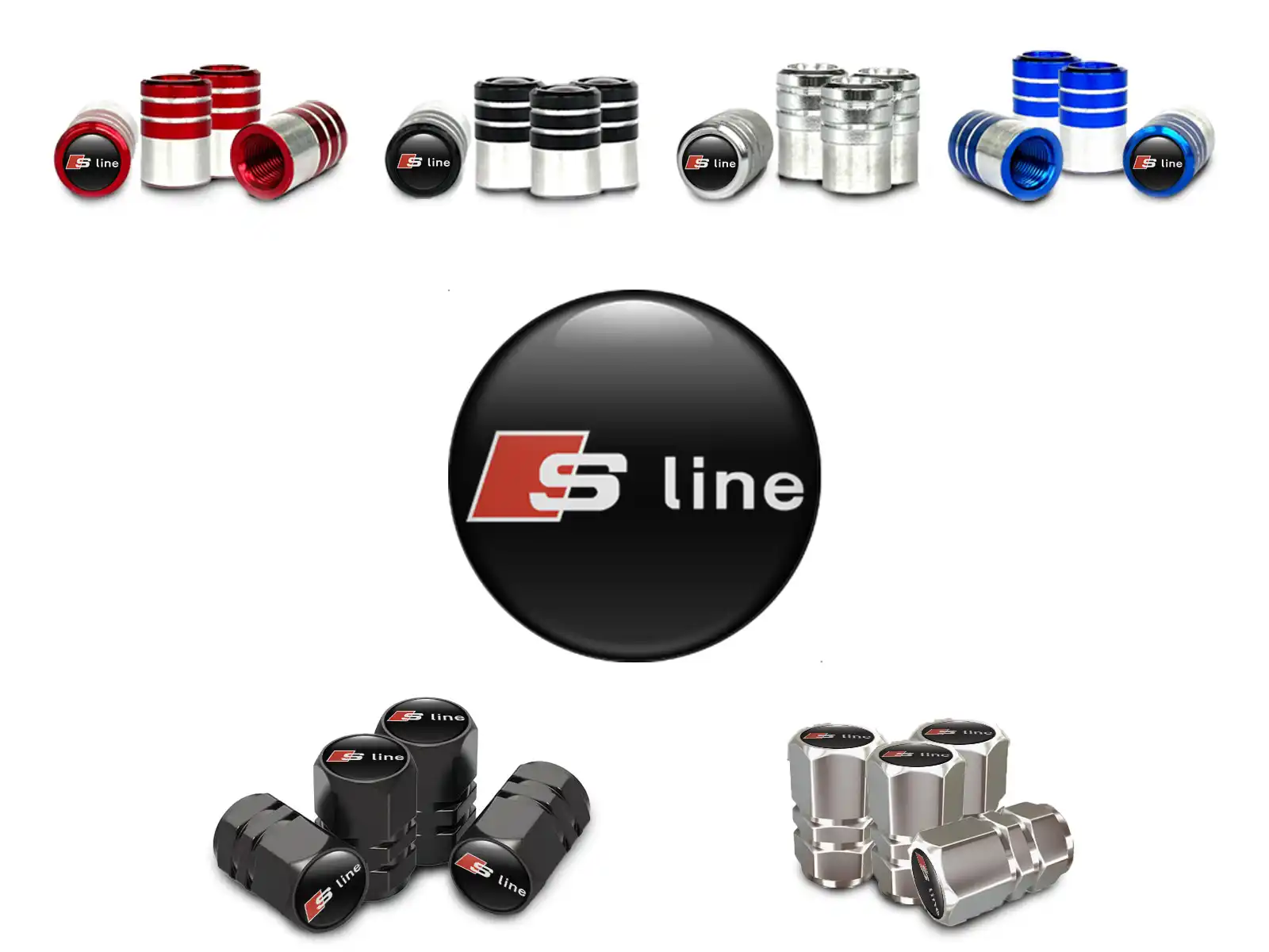 Valve Stem Caps for Bikes Universal Fitment